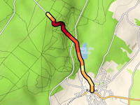 Carrefour du Radon from Radon
