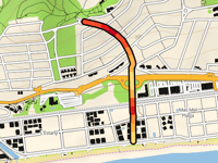 Carrer del Mestral z Platja de l'Estany