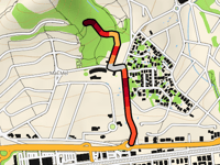 Carrer del Ponent da Segur de Calafell