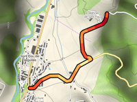 Carretera de la Vall del Bac desde Sant Pau de Segúries