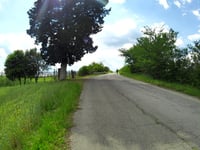 Casa Bianca from Vico d'Arbia