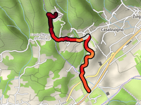 Casale di Casalzuigno da via Sciareda