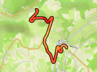 Caseneuve über Chemin de la Garussaille