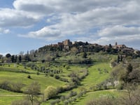 Casole d'Elsa über Strada di Mensano
