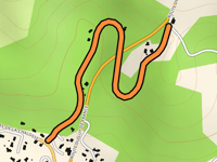 Castaignos-Souslens über Route Napoléon