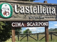 Castelletta / Cima Scarponi von Valtreara