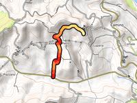 Castello di Camino über Via Ombra