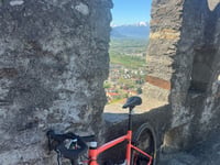 Castello di Sasso Corbaro depuis Bellinzona par Via Ospedale