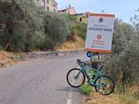 Castelnuovo Magra from San Lazzaro
