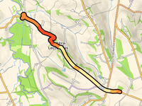 Castéra-Lectourois przez La Route de la Hillère