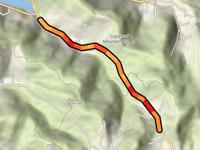 Catt Hollow Road from Pepacton Reservoir