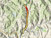 Catt Hollow Road from Roscoe / Rockland