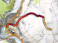 Cefn Eglwysilan von Pontypridd