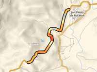 Cerro Bejarano von San Pablo de Buceite