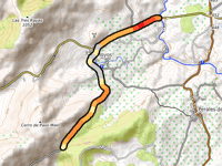 Cerro de Paso Malo über Hoyos