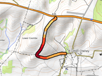 Chalk Pit Lane von Litton Cheney
