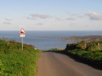 Challacombe Hill desde Woolacombe