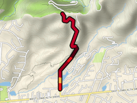 Chaney Trail von Altadena