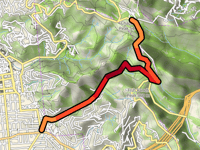 Chaparral Peak via Claremont Avenue