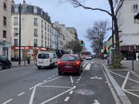 Avenue du Maréchal de Lattre de Tassigny from Charenton le Pont
