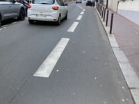 Avenue du Maréchal de Lattre de Tassigny from Charenton le Pont
