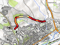 Charlcombe Lane via Valley View Road