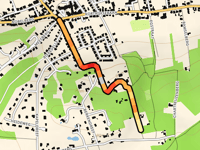 Chartreuzeberg via Kastanjeweg