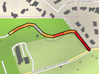 Chastain Memorial Parkway via Dudley Lane