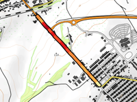 Chaussée Brunehaut depuis Calonne-Ricouart
