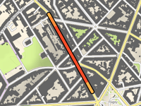Chaussée d'Ixelles von Place Eugène Flagey