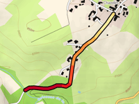 Chazelles von Ruisseau de Prades