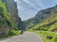 Cheddar Gorge depuis Cheddar