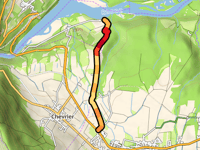 Chemin de Cologny from Cologny