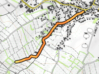 Chemin de Frêneux z Waimes