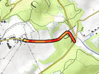 Chemin de Guirsch da Vallée des Trois Moulins