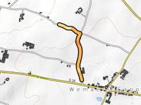 Chemin de l'Agneau da Wemaers-Cappel