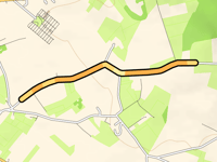 Chemin de l'Ermitage von Ath