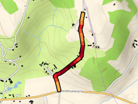 Chemin de la Chapelle von Route de Lafayette