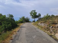 Chemin de la Colle da Fourcalquier