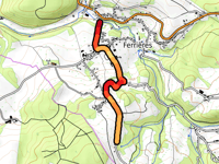 Chemin de la Fontaine von Ferrières