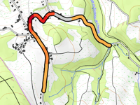 Chemin de la Fontaine von Pré du Fa