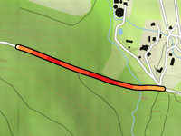 Chemin de la Grande Montagne desde Le Costet Beillard