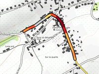 Chemin de la Haze von Fontin