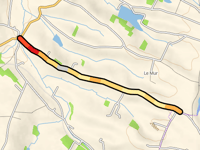 Chemin de la Sarrade d'Aubèze