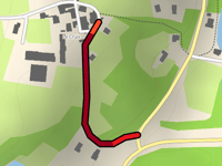 Chemin de la Source da Le Cruix