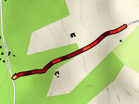 Chemin de Lacarrieu über Gaillat