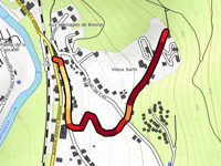 Chemin de Lancre from Coo