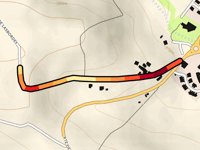 Chemin de Lasbordes from Aurignac