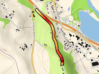 Chemin de Lassalle von Orthez