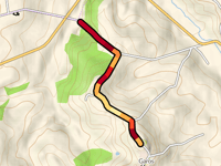 Garos über Chemin de Lauga